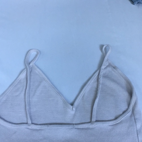 Brandy Melville Tops Brandy Melville V Neck Crop Top Poshmark